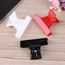 6pcs Butterfly Hair Clips Hairdressing Clamp Styling Tool Black Red White A