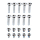 1 Set Inline Skate Wheel Screw Nail Replacement Roller Skates Nut Bolts 31mm