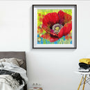 5D DIY Diamond Painting Bright Flower Full Round Drill Embroidery (LG141)