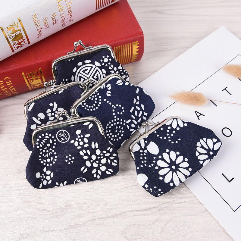 1pc Women Coin Purse Flower Change Purse Coins Lady Money Bag Wallet Z