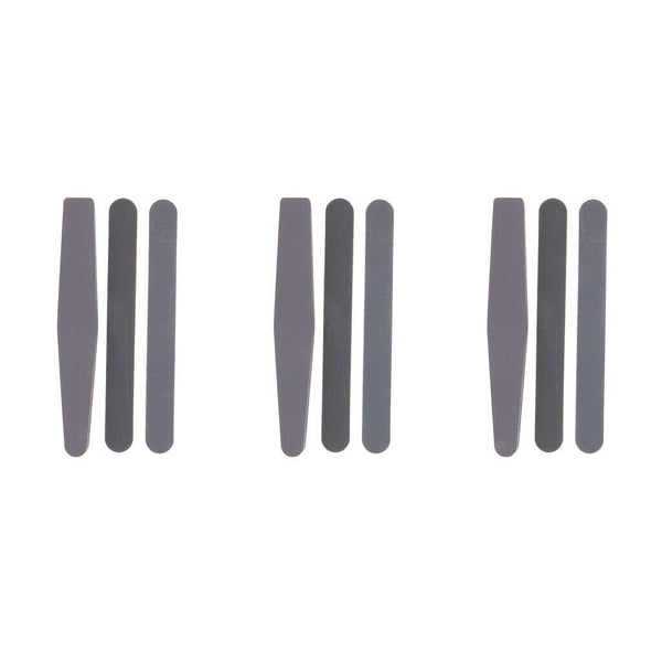 9x Crafts Polishing Burnishing Stick Bar Polish Buffer Emery Board Tool Kit