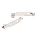 100pcs Brooch Back Safety Bar Pins Jewelry Findings Accessories For DIY 20mm
