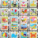 Wooden Animal Puzzle Baby Toldder Preschool Kids Early Education Toys