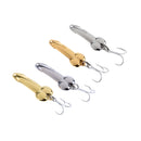 4Pcs Metal Spoon Fishing Lures Hard Baits for Freshwater Saltwater, 5g/15g