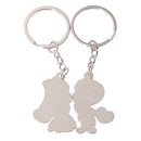 Novelty Items Casual Couple Love Keychain Cartoon Key Chain Lovers Key Ring  3C