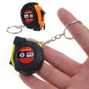 1m Retractable Ruler Tape Measure Key Chain Mini Pocket Size Metric 3.28Ft/39"