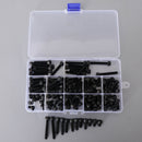 Alloy Steel Socket Cap Screws M5 Hex Head Bolt Nuts Assortment Kit with Box