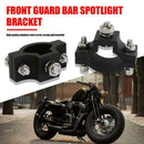 2pcs Motorcycle Front Fork Headlight Spotlight Bracket Highway Bar Holder Clamp