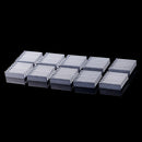 10Pcs Aluminum 20X20X6Mm Ic Led Cooling Cooler Heatsink Heatsinks With Tape ME