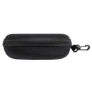 Black Pattern with a Hook EVA Glasses Case T6D9