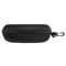 Black Pattern with a Hook EVA Glasses Case T6D9