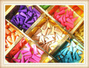 30x Dalily Colorful Fragrances Mix Scent Incense Cones Natural Plant Sources Pf