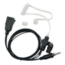 Covert Acoustic Tube Earpiece Headset For Vertex VX-6E,VX-6R Two Way Radio