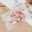 100pcs Flamingo Cookie Bag Candy Nougat Scrub Sealing Plastic Bag Party Gi3C