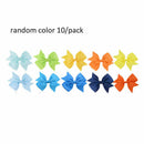 Ribbed Tape Swallowtail Bow Children's Hairpin Baby Hair Clip Headdress FHA
