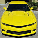 Pair ABS Universal Car Simulation Hood Vent Decor Sporty Side Air Flow Stick FT