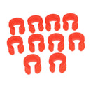 10x Plastic Climbing Rope Protection Cover Thimbles For Training Rappelling