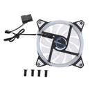 Silent 12cm LED DC 12V Computer Case Cooling Fan Oil Bearing Cooler