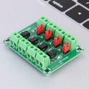 PC817 4 Channel Optocoupler Isolated Board Voltage Converter Adapter Module