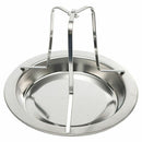Beer Can Chicken Duck Roaster Drip Pan BBQ Grill Oven Rack Cooker Holder X8M5