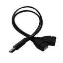 USB Splitter Cable Male to 2 Female Adapter USB A Cord 2 Port Hub for Data