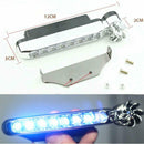 2pcs Car Wind Power Light 8-LED Wind Energy Powered Light for Motorcycles Trucks