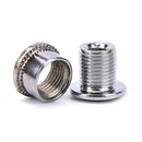 4pcs Crankset Bolts Crank Bolts Crank Screws Nuts for Double Crankset OZ