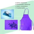 12 Pack 6 Color Kids Aprons Children Painting Aprons Kids Art Smocks With 2 K1U6