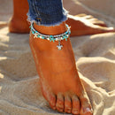 Boho Ankle Bracelet Women Fashion Bead Adjustable Beach Anklet Gift Shell Chain