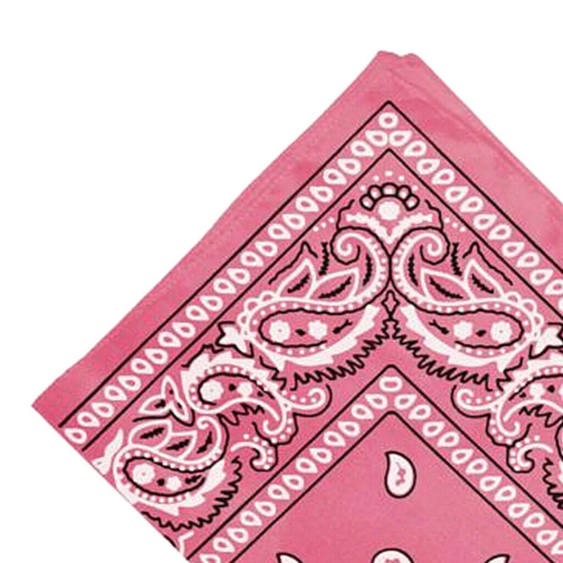 7 Pieces Cotton Paisley Bandana Scarf Head Wrap Neck Hair Band Handkerchief