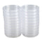 20 Pack Sterile Plastic Petri Dishes, 100mm Dia x 15mm Deep, with Lid M6T3