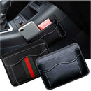 Car Storage Bag Paste-mounted Seat Quilted Organizer Instrument Panel Hang Pack