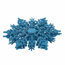 12 Pcs Glitter Snowflake Christmas Ornaments Xmas Tree Hanging Decoration B V1J8