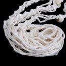 Macrame Plant Hangers Indoor Outdoor Hanging Planter Basket Cotton Rope Wit A5Q5
