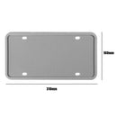 Thick Silicone License Plate Frame Weather Proof Proof America Canada Tag Holder