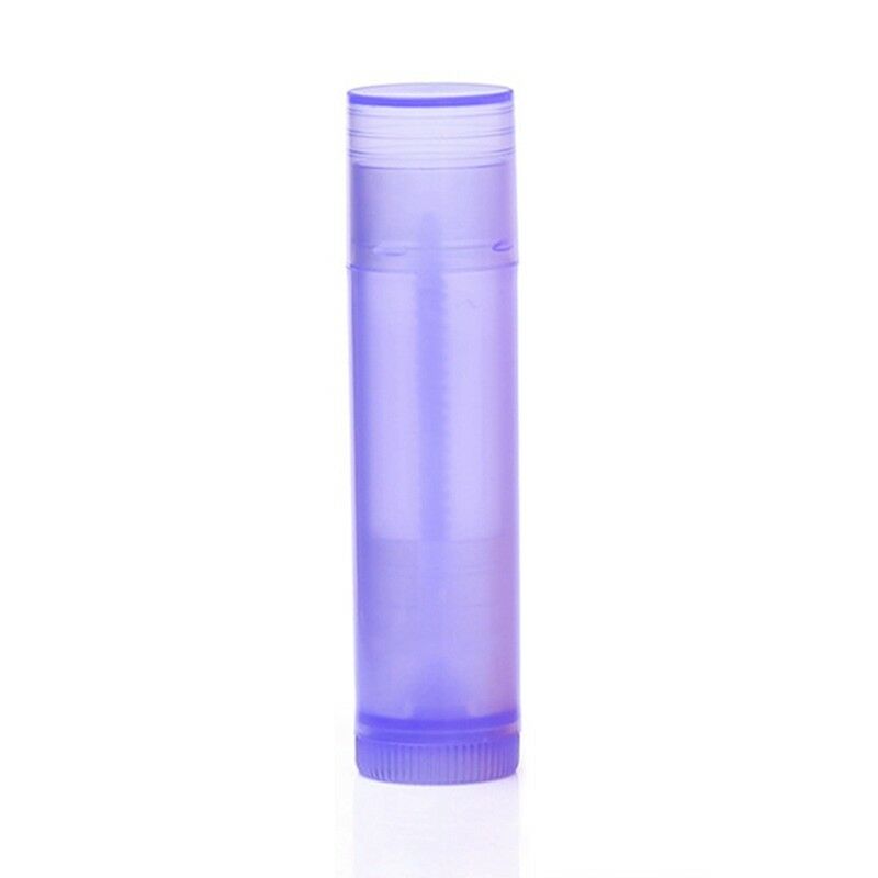 10pcs Purple Lipstick Empty Tube Wax Tube Lipstick DIY Lipstick Tube Cosmetic W5