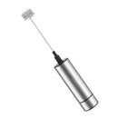 Electric Handheld Milk Frother Foamer Triple Spring Whisk Head Blender Mixer