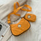 Daisy Underarm Shoulder Bag Multi-function Women Messenger Handbag (Yellow)