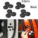 12x Universal Car Interior Tool Supply Door Lock Screw Protector Cover Cap Trim