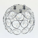 4pcs 3'' Crystal Beads Candle Holder Banquet Candlestick Table Centerpiece