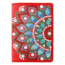 DIY Special Shaped Diamond Painting Leather Passport Protection Cover Gift