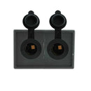 Waterproof DC 12V/24V Car Motor  Lighter Socket Plug Power Outlet