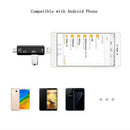 Black Micro SD USB TF OTG to USB 2.0 Adapter Card Reader For Tablet PC New OGN