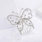 Elegant Rhinestone Hairpin Crystal Hair Comb Women Wedding Valentine Gift
