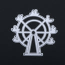Ferris Wheel DIY Metal Embroidery Craft Stencil Cutting Die