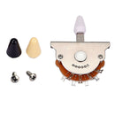 1 Set 5 Way Lever Pickup Selector Switch Toggle for Bass Guitar Replacement
