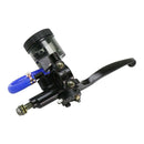 Black Front Hydraulic Brake Clutch Master Cylinder Lever Set Assembly New