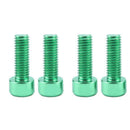 1 Pair Bike Water Bottle Cage Bolts M5 Aluminium Alloy Hex Socket Tapping S