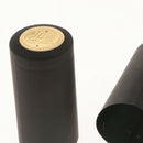 100x PVC Heat Shrink Capsules Covers for Home Brew Wine Bottles 30mm Black