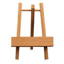 Bamboo Display Stand, Pure Solid Wood Easel Plate Display Photo Holder Stand